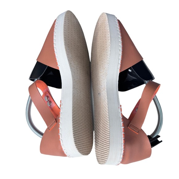 Havaianas Flatform Espadrille Sandals Ankle Strap Open Toe Slip-On Brown Size 9 - Picture 7 of 8